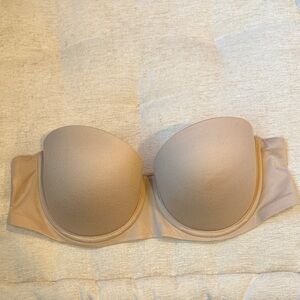 Aerie Strapless Bra in Beige